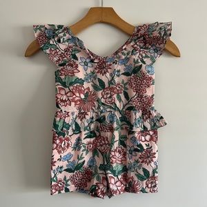 Janie & Jack 2T floral romper